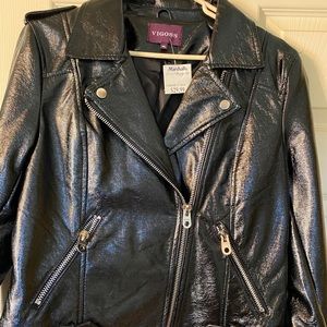 New black Faux leather jacket!